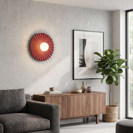 Lampada da parete UMBRA 1xG9/8W/230V rossa