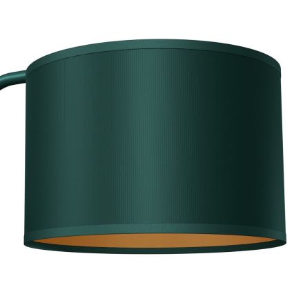 Lampada da parete VERDE 1xE27/60W/230V verde