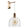 Lampada da parete VIVE 1xE27/15W/230V dorata