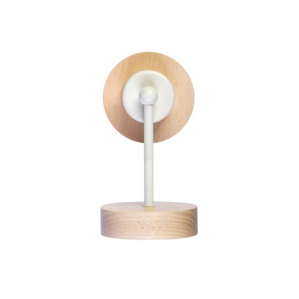 Lampada da parete WOODNEST 1xE27/15W/230V pino/crema