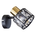 Lampada da parete ZAHARA 1xE27/10W/230V nera