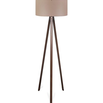 Lampada da pavimento AYD 1xE27/40W/230V marrone
