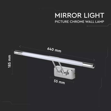 Lampada da quadro LED 1xLED/12W/230V 3000K