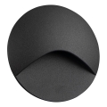 Lampada da scala a LED EXIN LED/2,5W/230V 4000K IP65 antracite rotonda