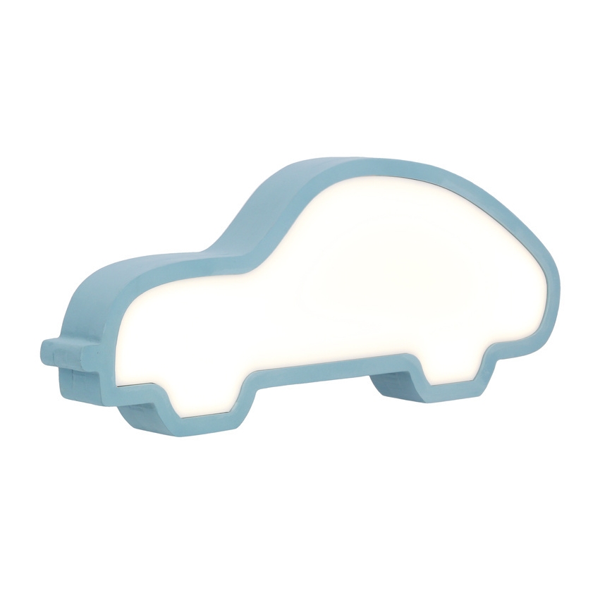 Lampada da scrivania LED per bambini CAR LED/11W/230V blu
