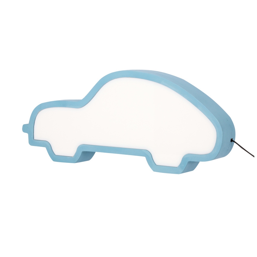 Lampada da scrivania LED per bambini CAR LED/11W/230V blu