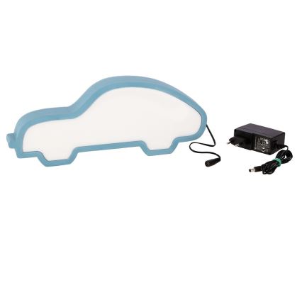 Lampada da scrivania LED per bambini CAR LED/11W/230V blu