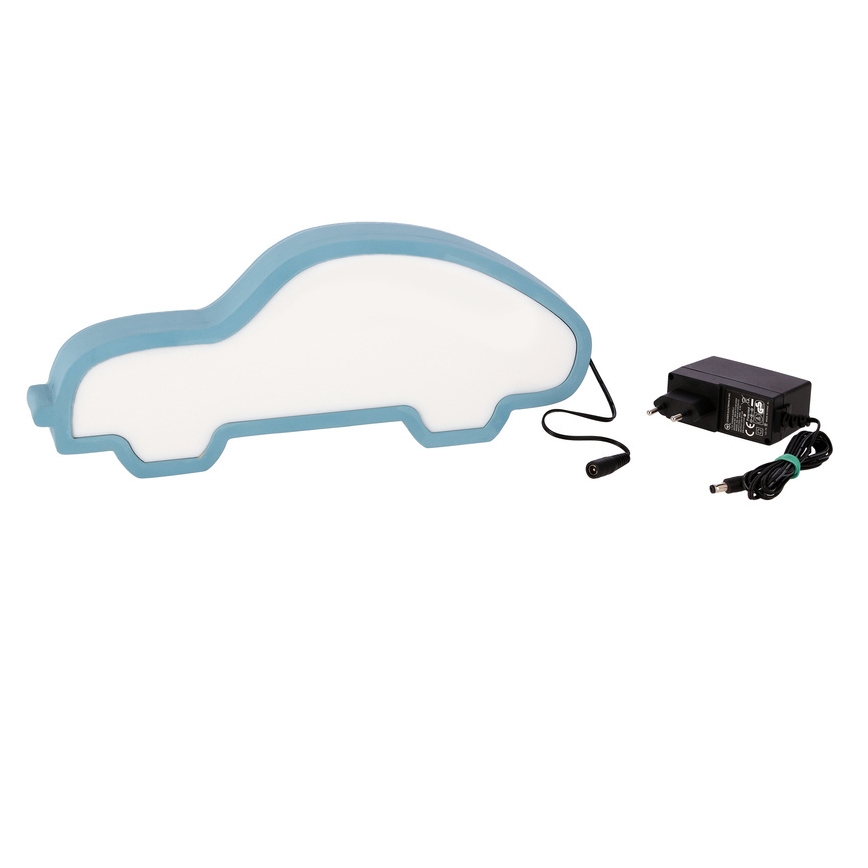 Lampada da scrivania LED per bambini CAR LED/11W/230V blu