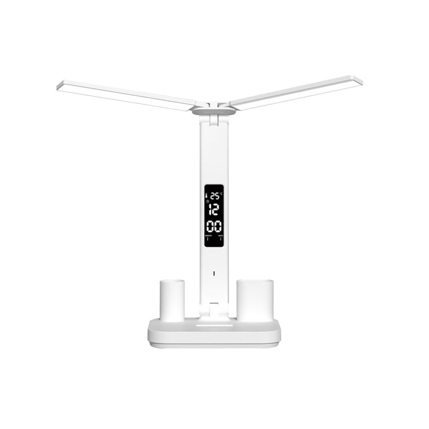Lampada da tavolo ricaricabile dimmerabile a LED NOBLITE P LED/5W/5V 3000/4000/6000K 2200 mAh bianca