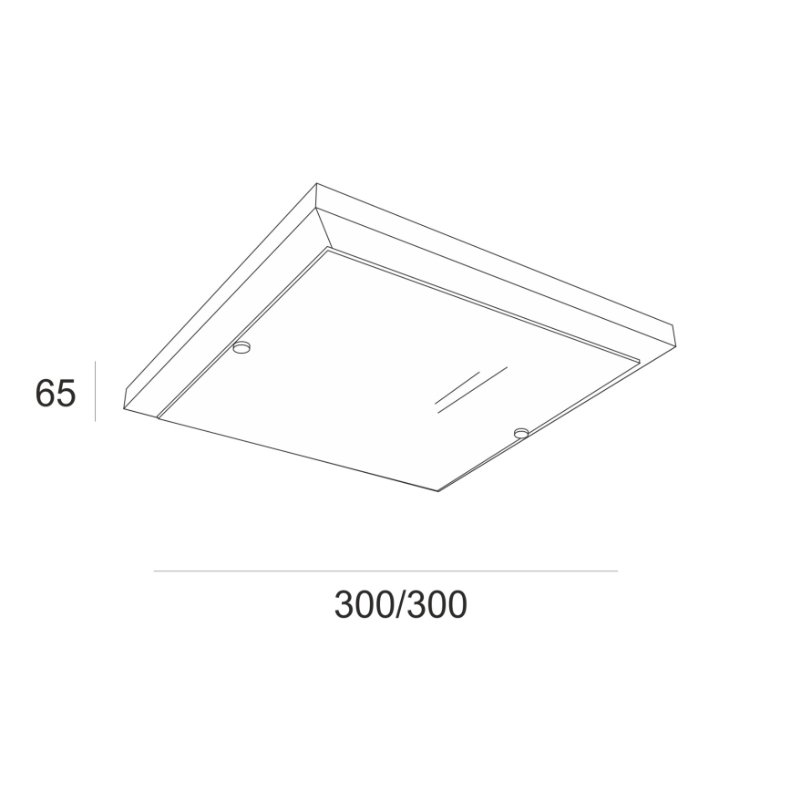 Lampada da soffitto 1xE27/60W/230V pino