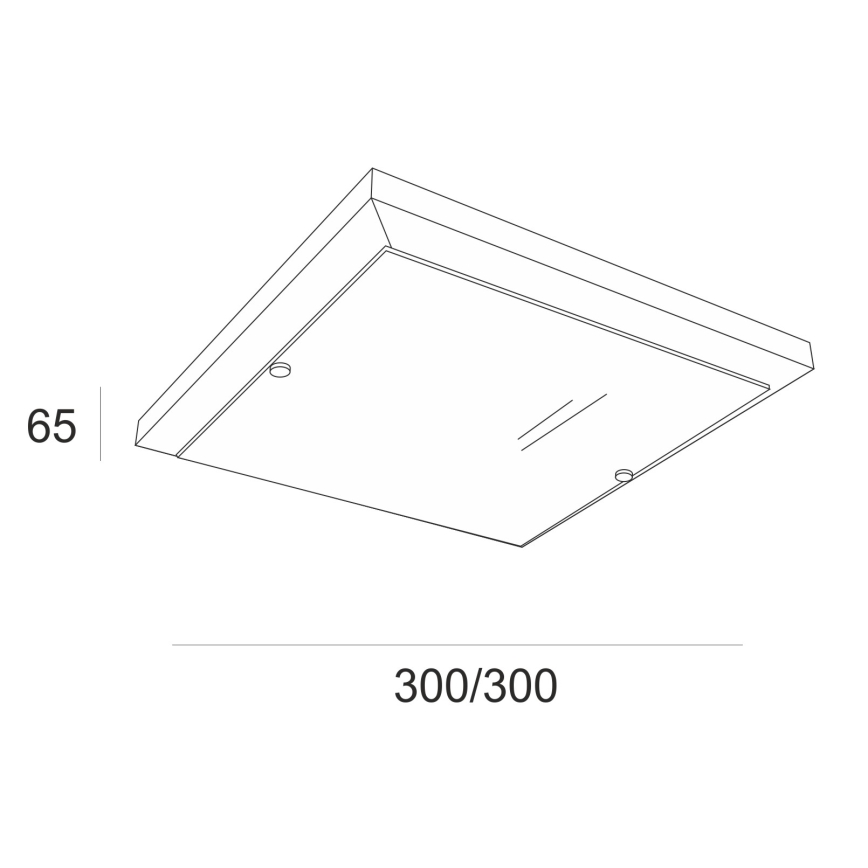 Lampada da soffitto 1xE27/60W/230V faggio