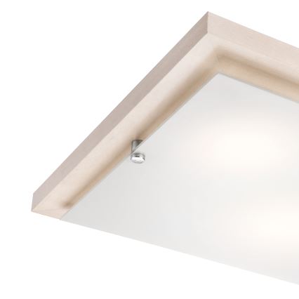 Lampada da soffitto 1xE27/60W/230V faggio