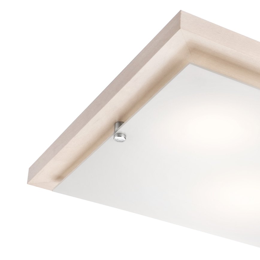 Lampada da soffitto 1xE27/60W/230V faggio