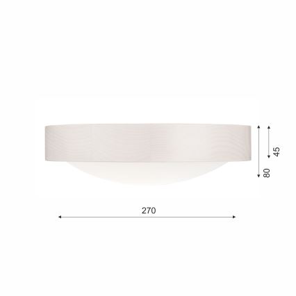 Lampada da soffitto 1xE27/60W/230V pino
