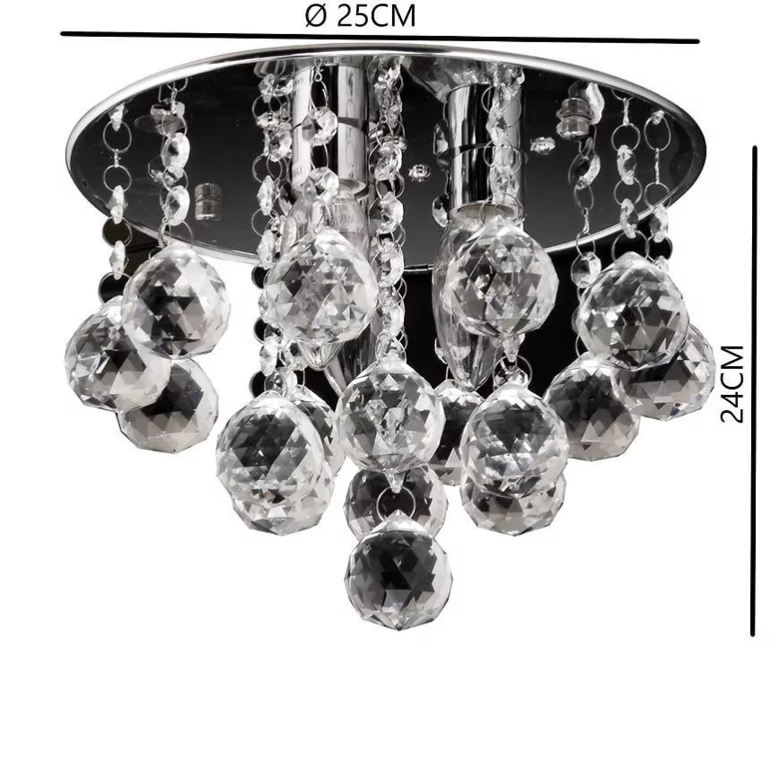 Lampada da soffitto 3xE14/60W/230V