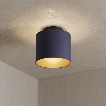 Lampada da soffitto ARDEN 1xE27/15W/230V Ø 18 cm blu