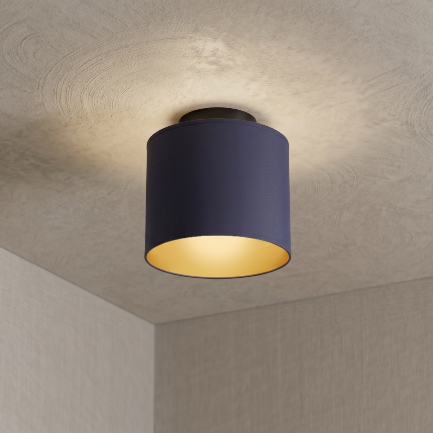 Lampada da soffitto ARDEN 1xE27/15W/230V Ø 18 cm blu