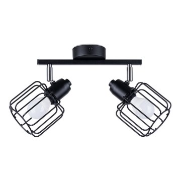 Lampada da soffitto BELUCI 2xE14/40W/230V nero