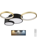 Lampada da soffitto dimmerabile ALIZEE LED/30W/230V 3000-6500K nero/oro