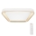 Lampada da soffitto dimmerabile LED QUADRO LED/38W/230V 3000-6000K bianco/oro + telecomando