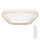 Lampada da soffitto dimmerabile LED QUADRO LED/66W/230V 3000-6000K bianco/oro + telecomando