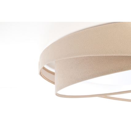 Lampada da soffitto GALAXY MODERN LED/24W/230V Ø 55 cm beige/bianco