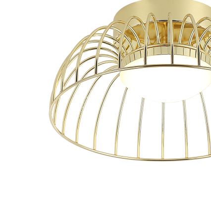 Lampada da soffitto LED BETSY LED/12W/230V Ø 25 cm dorata