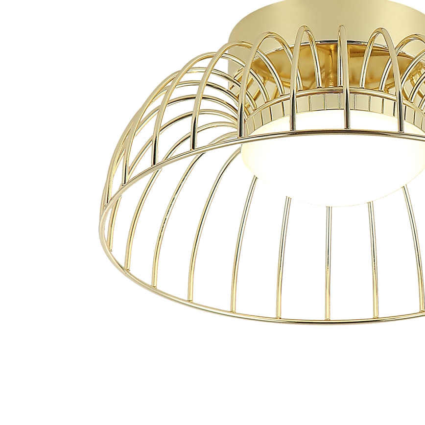 Lampada da soffitto LED BETSY LED/12W/230V Ø 25 cm dorata