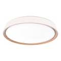 Lampada da soffitto LED dimmerabile ILVI LED/30W/230V 2700-6500K Ø 40 cm bianco/beige + telecomando