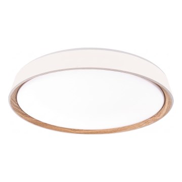 Lampada da soffitto LED dimmerabile ILVI LED/30W/230V 2700-6500K Ø 40 cm bianco/beige + telecomando