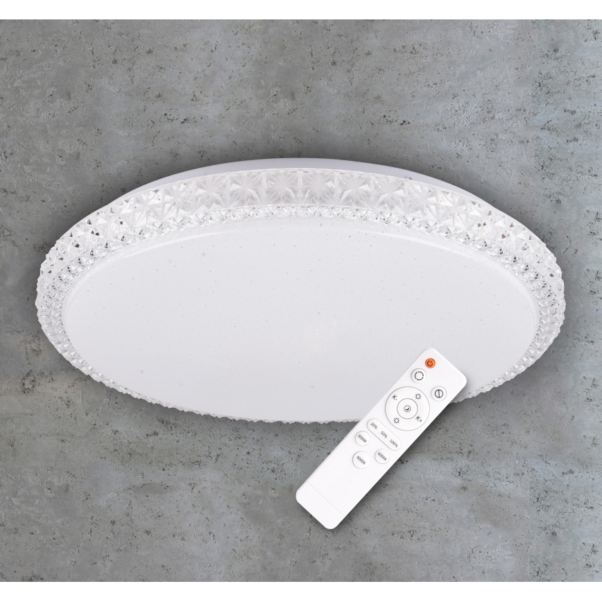 Lampada da soffitto LED dimmerabile IRINA LED/24W/230V con telecomando