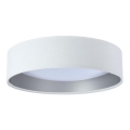 Lampada da soffitto LED GALAXY LED/24W/230V diam. 44 cm bianco/argento