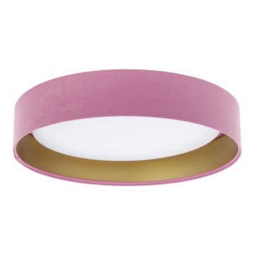 Lampada da soffitto LED GALAXY LED/24W/230V diam. 44 cm rosa/oro
