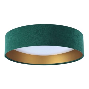 Lampada da soffitto LED GALAXY LED/24W/230V diam. 44 cm verde/oro