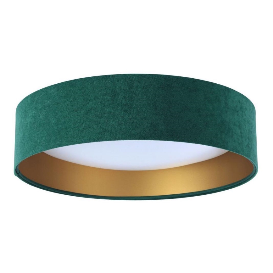 Lampada da soffitto LED GALAXY LED/24W/230V diam. 44 cm verde/oro
