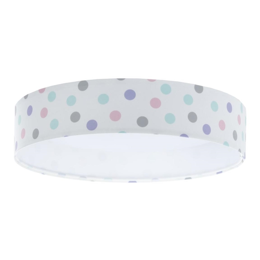 Lampada da soffitto LED per bambini GALAXY KIDS LED/24W/230V a pois multicolore