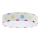 Lampada da soffitto LED per bambini GALAXY KIDS LED/24W/230V a pois multicolore