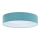 Lampada da soffitto LED per bambini GALAXY KIDS LED/24W/230V stelle turchese/bianco