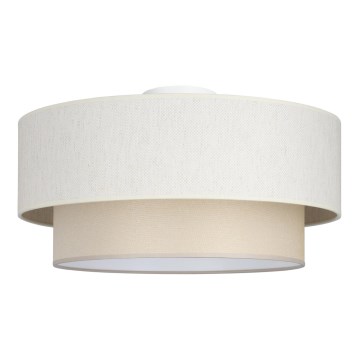 Lampada da soffitto NATIA 1xE27/60W/230V crema