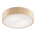 Lampada da soffitto NATURAL 2xE27/60W/230V Ø 37,5 cm in pino