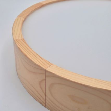 Lampada da soffitto NATURAL 2xE27/60W/230V Ø 37,5 cm in pino