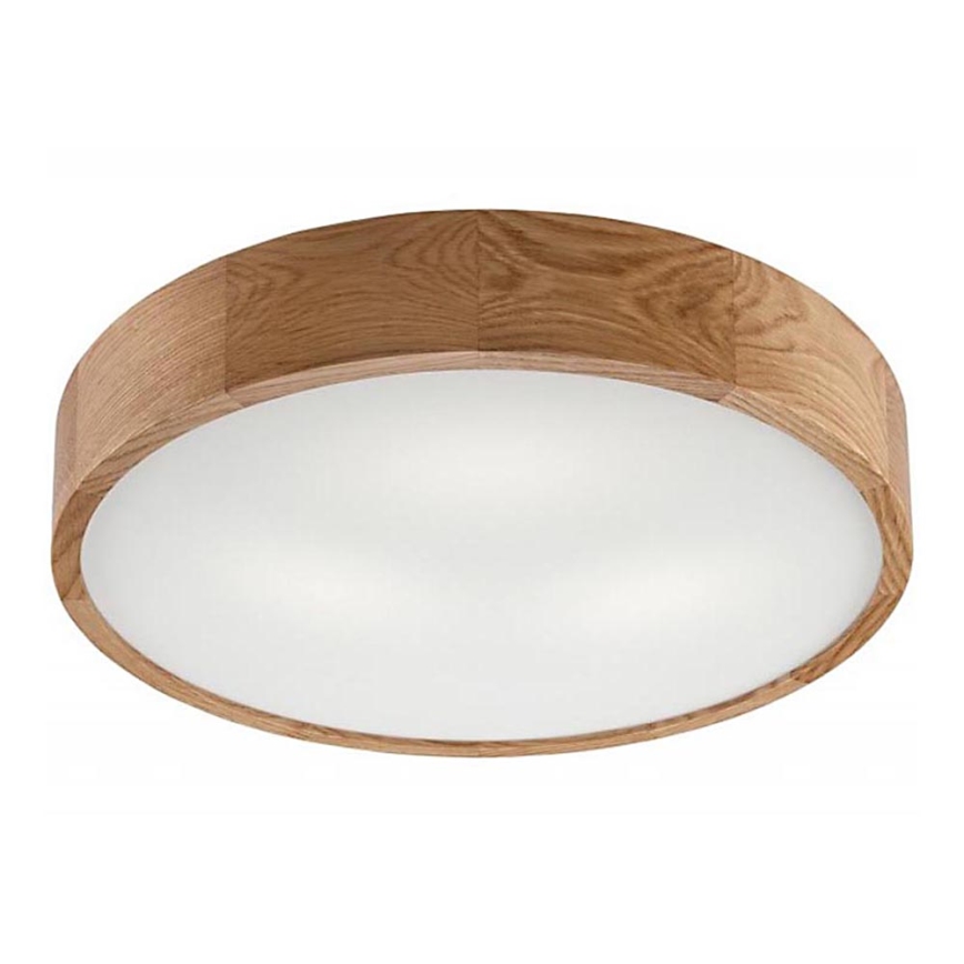 Lampada da soffitto OAK 3xE27/60W/230V rovere ? 47,5 cm