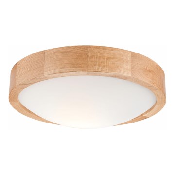 Lampada da soffitto OAK SLIM 1xE27/60W/230V rovere ? 27 cm