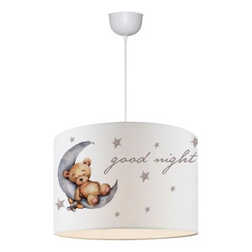Lampada da soffitto per bambini CANDY 1xE27/40W/230V bianca/marrone