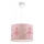 Lampada da soffitto per bambini CANDY 1xE27/40W/230V rosa
