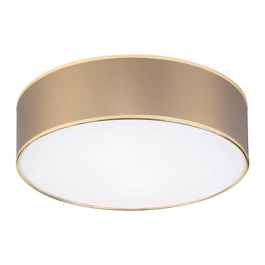 Lampada da soffitto SIRJA 2xE27/15W/230V Ø 45 cm marrone/oro
