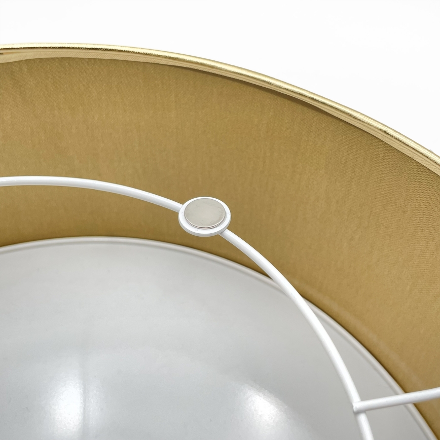 Lampada da soffitto SIRJA 2xE27/15W/230V Ø 45 cm marrone/oro