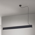 Lampada da soffitto/sospensione LED 2 in 1 PALKKI LED/38W/230V 3000/4000/5000K nera