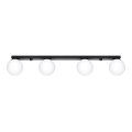 Lampada da soffitto YOLI 4xG9/12W/230V nero