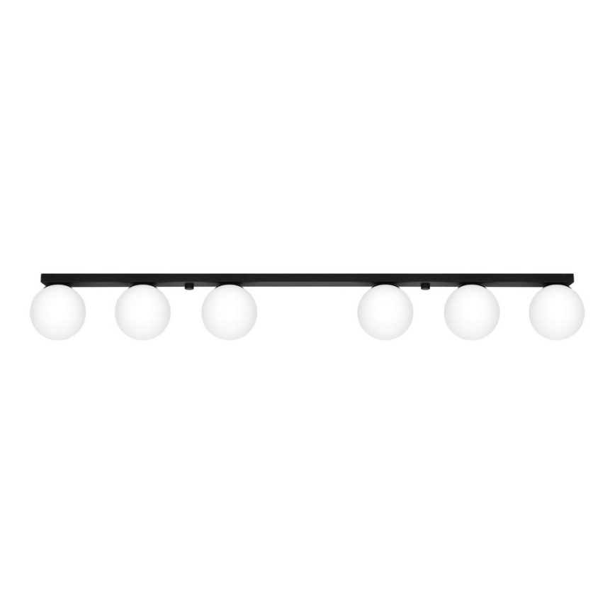 Lampada da soffitto YOLI 6xG9/12W/230V nero